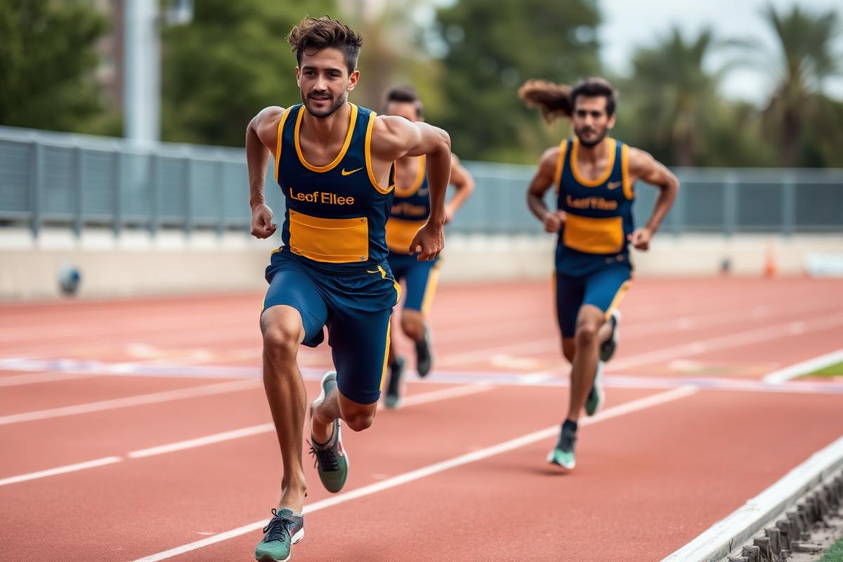 Custom Athletics & Running apparel by StrawHat Apparel